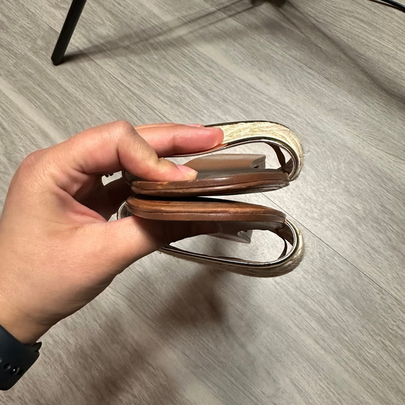 Zara Flat Natural Sandals in Size 38 - Picture 5 of 5